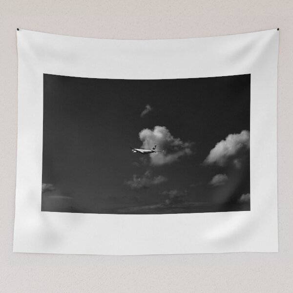 Item preview, Swiss Airlines Passenger Airplane Flying Against Sky and Clouds designed and sold by Mats Silvan.