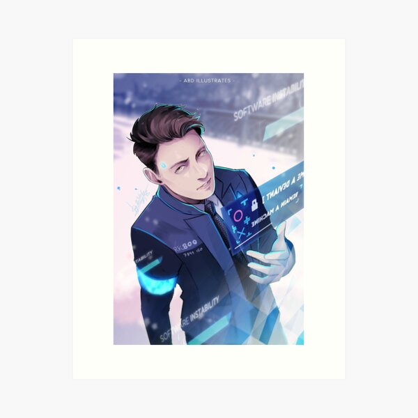 Detroit: Become Human - My Name is Connor, an art print by Jet