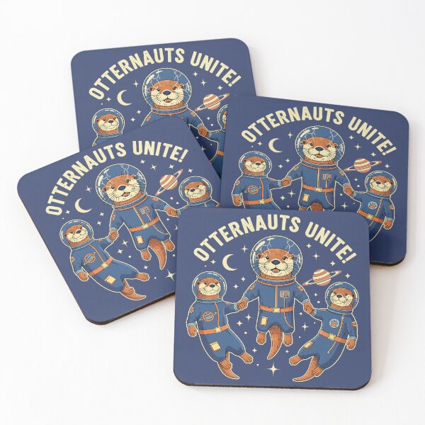 Item preview, Otternauts Unite! designed and sold by Amir Faysal.