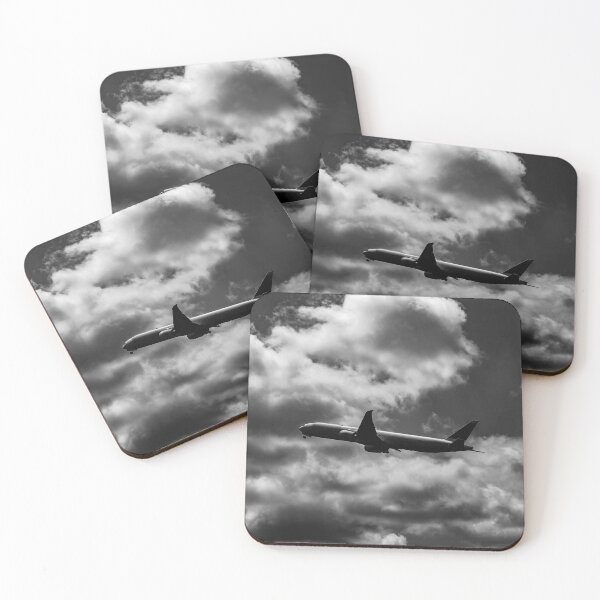 Item preview, Passenger Airplane Flying Against Sky and Clouds designed and sold by Mats Silvan.