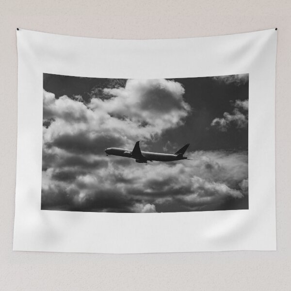 Item preview, Passenger Airplane Flying Against Sky and Clouds designed and sold by Mats Silvan.