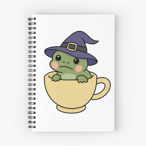 Item preview, Witchy Frog in a Cup of Magic designed and sold by Brianna Alderfer.