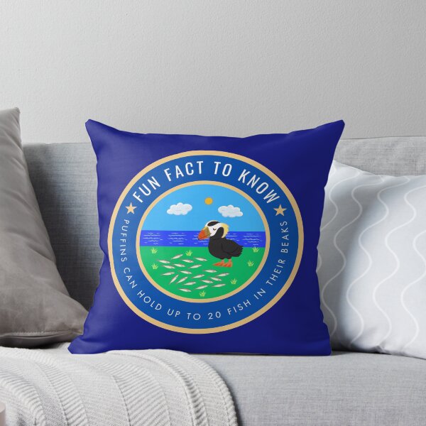 Item preview, Fun fact to know Puffins can hold up to 20 fish in their beaks designed and sold by fev-rocks.