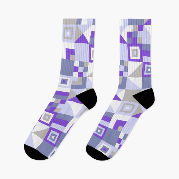 Item preview, Modern Purple Geometric Seamless Repeat designed and sold by Sharon Schwalbe.