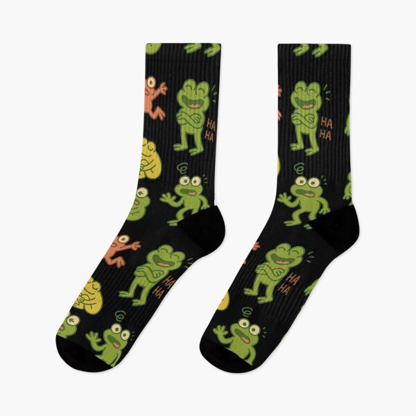 Item preview, Frog doodle for an animal lover designed and sold by DamioPolArt.