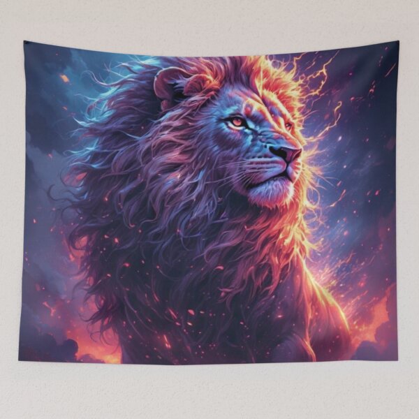 Item preview, Neon Lion designed and sold by MyMindsEye66.