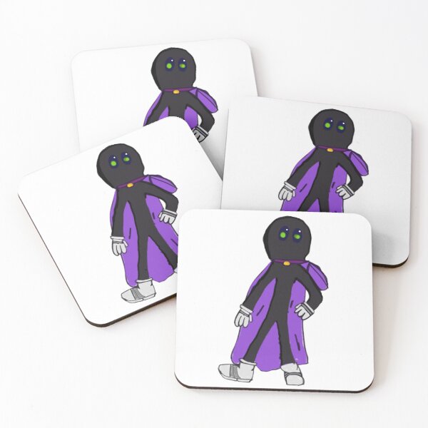 Item preview, Mysterious Shadow Hero – Cute Minimalist Cartoon designed and sold by Soft rot studio.