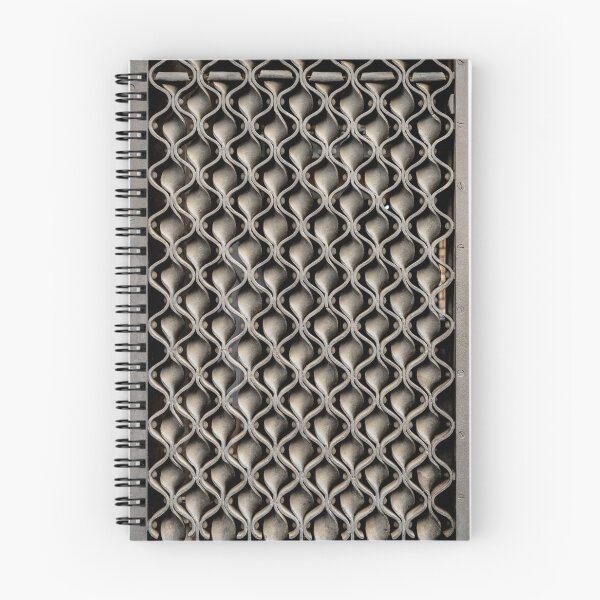 Item preview, Ornate iron ventilation grille, Barcelona architecture detail designed and sold by bailey-cooper.