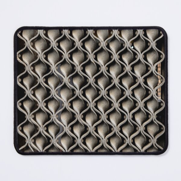 Item preview, Ornate iron ventilation grille, Barcelona architecture detail designed and sold by bailey-cooper.