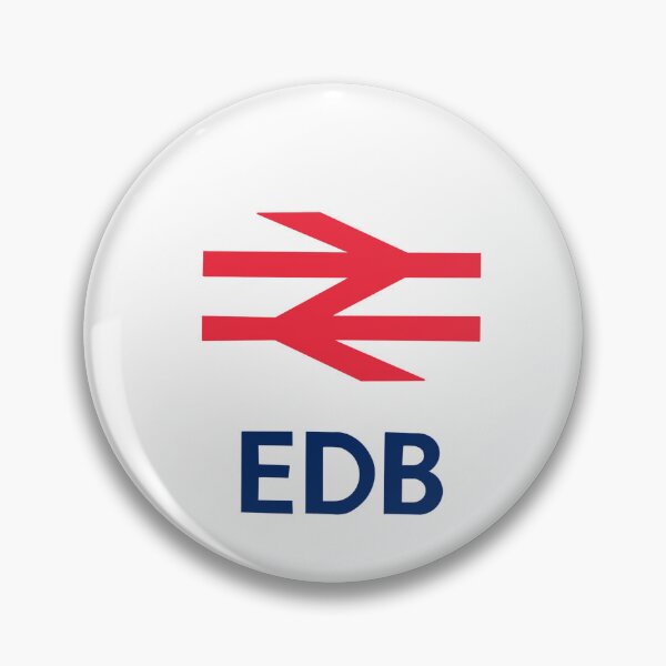 Item preview, EDB - Edinbrigh Waverley Station - railway designed and sold by aziza-doodles.