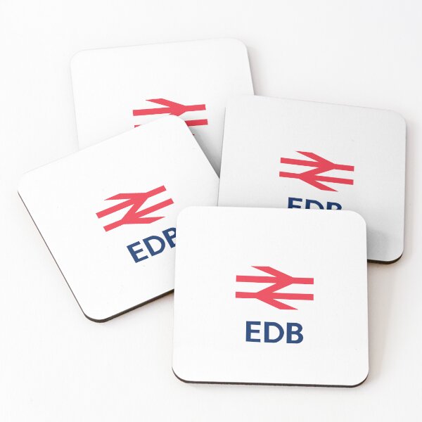 Item preview, EDB - Edinbrigh Waverley Station - railway designed and sold by aziza-doodles.