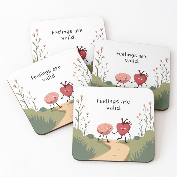 Item preview, Feelings are valid designed and sold by Myono.