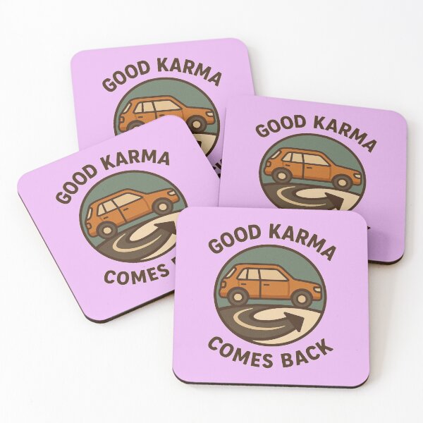 Item preview, Good Karma Comes Back designed and sold by ArtAnelira .