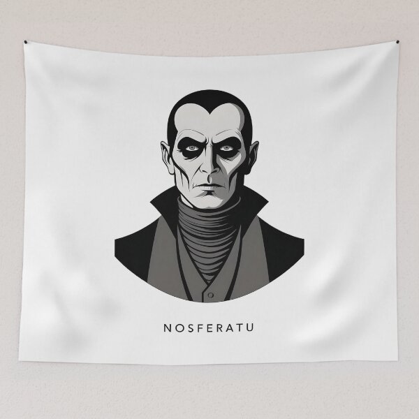 Item preview, Traffic Grabbing Title	High-Volume SEO Tags	Keyword-Rich Description Nosferatu Vampire Horror Classic Illustration designed and sold by Shoot-The-Moon.