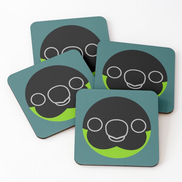 Item preview, The face of a Nanday parakeet designed and sold by INKOYADO.