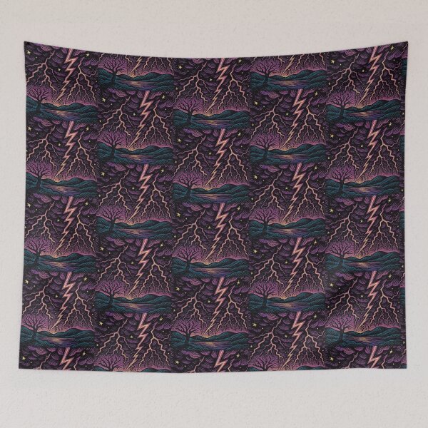 Item preview, Electric Branches of Twilight designed and sold by zzz888.