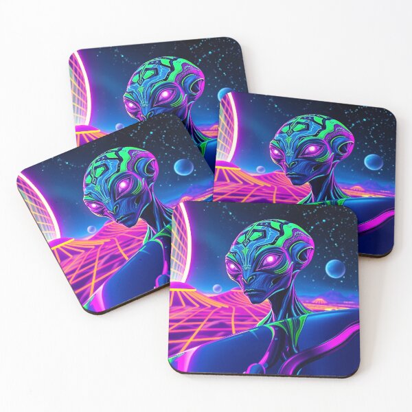 Item preview, Neon Alien designed and sold by AlienButterfly.