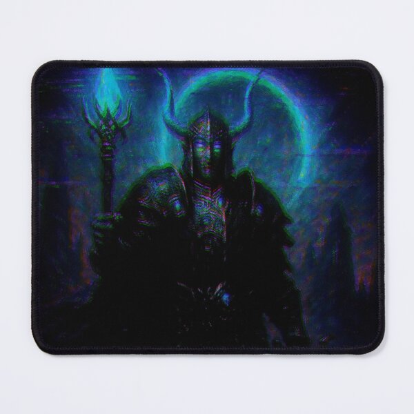 Item preview, Dark Void Warlord – Cosmic Fantasy Warrior Art designed and sold by Nocturne Stitch.
