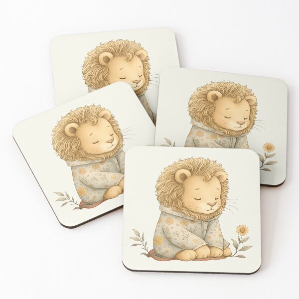 Item preview, Lion in pajamas designed and sold by DakotaPoppin.