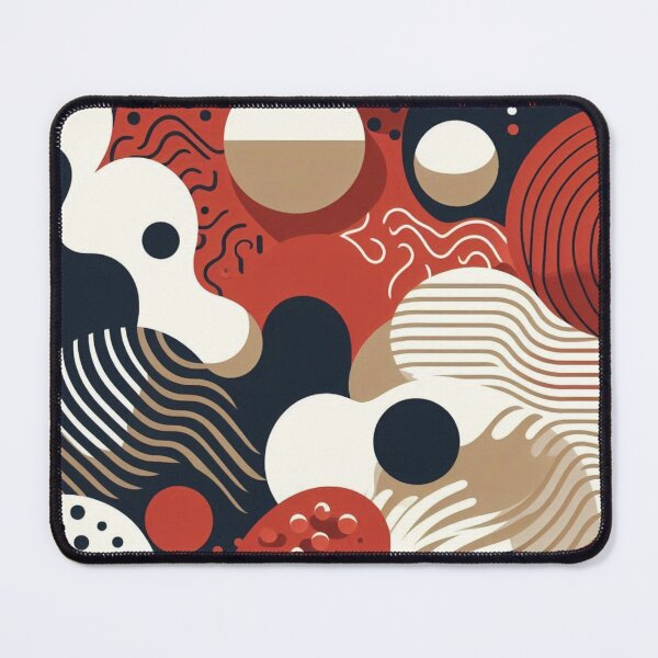 Item preview, Geometric Abstraction in Harmonious Colors designed and sold by Designkarte.