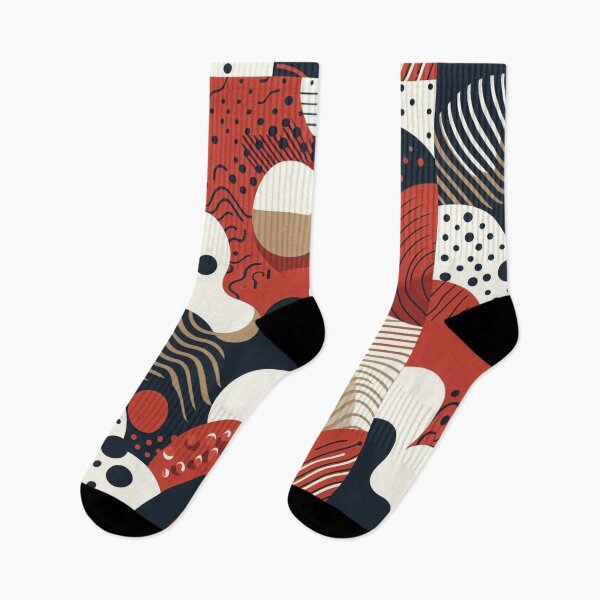 Item preview, Geometric Abstraction in Harmonious Colors designed and sold by Designkarte.