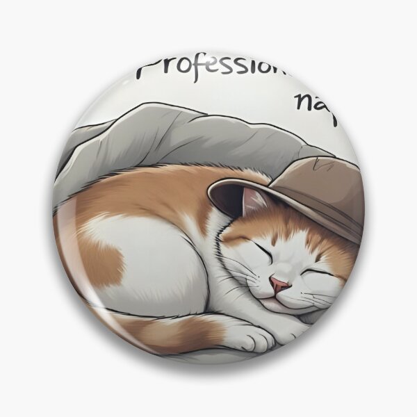 Item preview, Professional Napper – Funny Sleeping Cat Design designed and sold by CatLoverss.