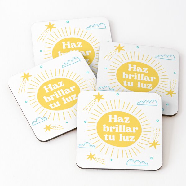 Item preview, Haz brillar tu luz pegatina designed and sold by DesignPMG.