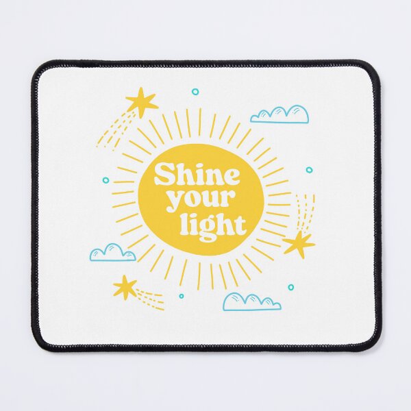 Item preview, Shine your light sticker designed and sold by DesignPMG.
