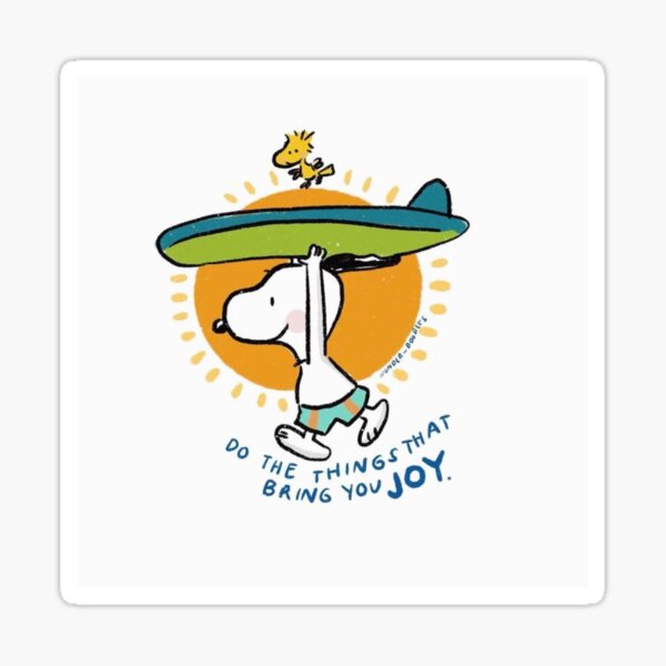 Vista previa del artículo con la obra «Snoopy el surfista», diseñado y vendido por edaerenn.