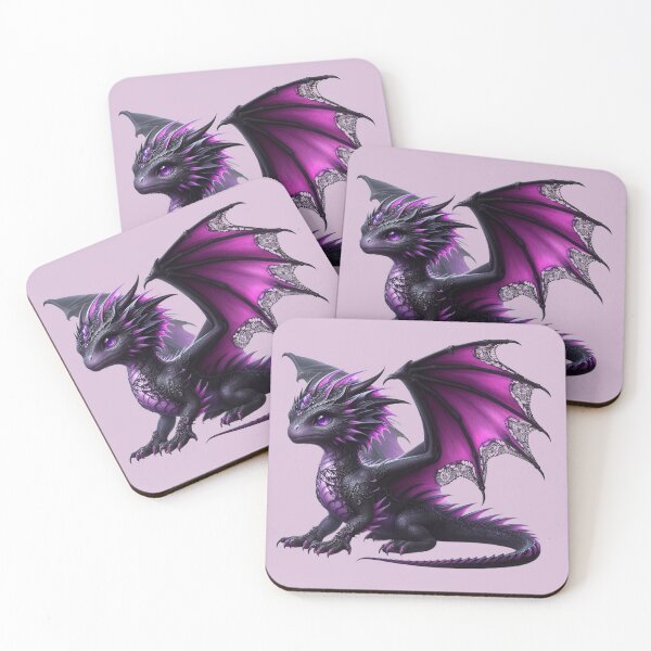 Item preview, Dragon Hatchling - Gothic Edition designed and sold by Woven-myth.