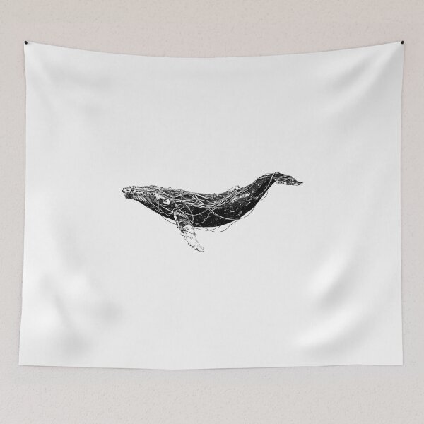 Item preview, Banksy Whale in Fishing Nets - Entangled designed and sold by hamishby.