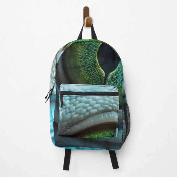 Item preview, Lizard chameleon closeup eye on black background designed and sold by anytka.