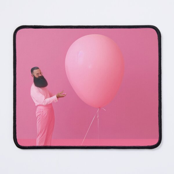 Item preview, Man in Pink Suit with Giant Balloon designed and sold by anytka.