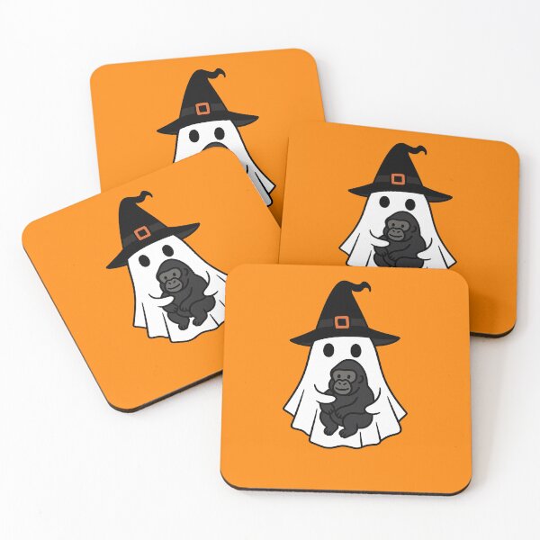 Item preview, Gorilla Halloween Ghost Witch Hat Animal Lovers Boys Girls Kids designed and sold by FurryHavenPH.