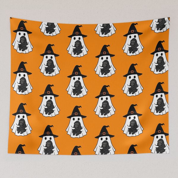 Item preview, Gorilla Halloween Ghost Witch Hat Animal Lovers Boys Girls Kids designed and sold by FurryHavenPH.