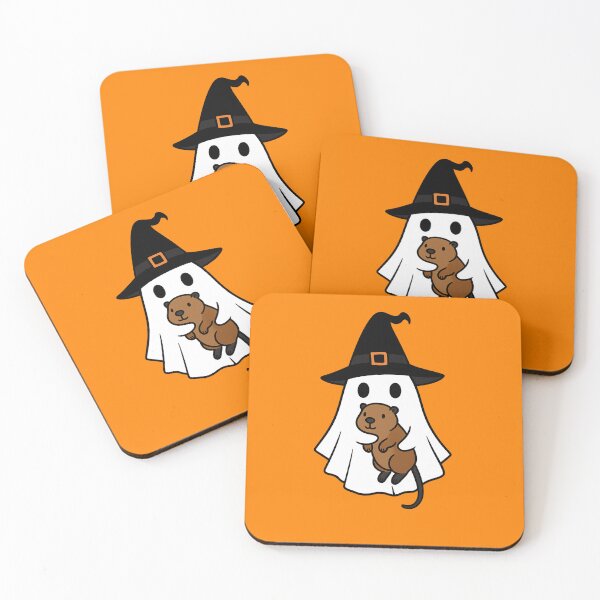 Item preview, Groundhog Halloween Ghost Witch Hat Animal Lovers Boys Girls Kids designed and sold by FurryHavenPH.