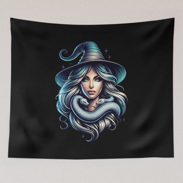 Item preview, Beautiful witch with snakes designed and sold by ReneMM.
