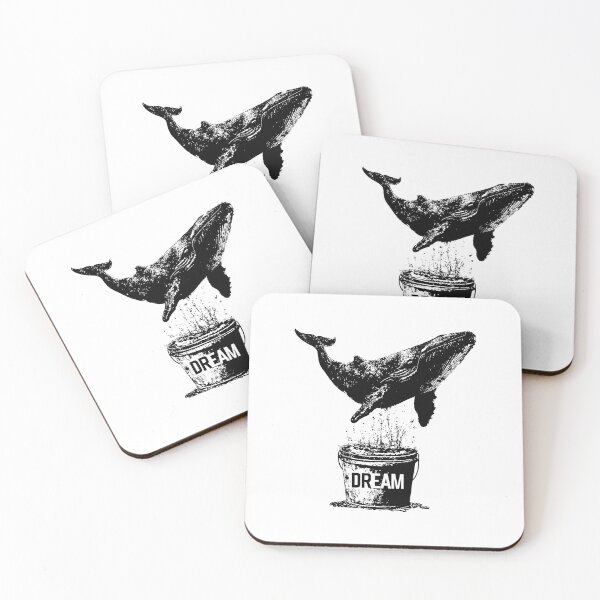 Item preview, Banksy Whale Leaping from a Bucket - Dream Big designed and sold by hamishby.