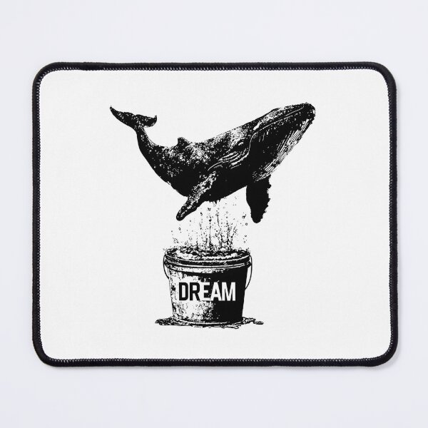 Item preview, Banksy Whale Leaping from a Bucket - Dream Big designed and sold by hamishby.
