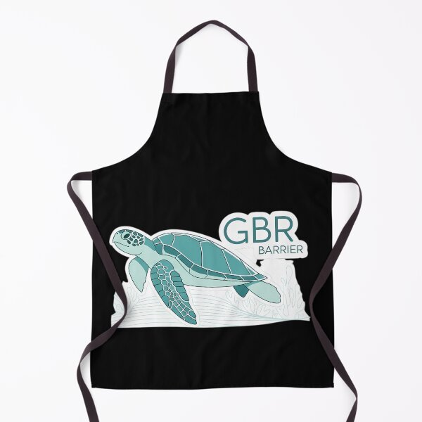 Item preview, Minimalist Sea Turtle: A Modern Great Barrier Reef Design designed and sold by Digital Dreams Arts.