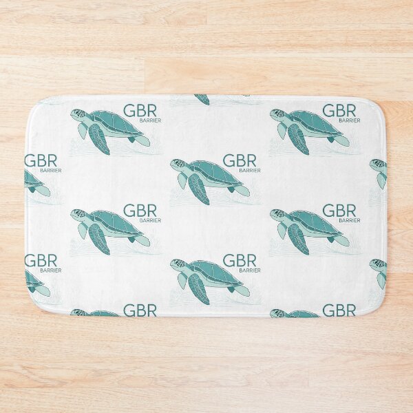 Item preview, Minimalist Sea Turtle: A Modern Great Barrier Reef Design designed and sold by Digital Dreams Arts.