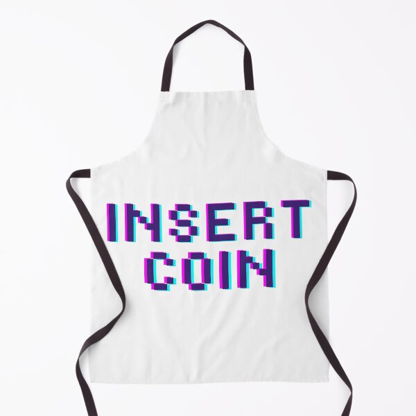 Item preview, Insert Coin Retro Gaming 8-Bit Type designed and sold by OVERSAI.
