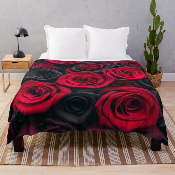 Item preview, Crimson Shadows: The Allure of Black and Red Roses designed and sold by nigejohn.