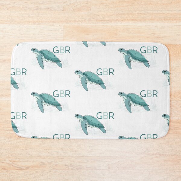 Item preview, Great Barrier Reef and Geometric Turtle: An Elegant GBR Graphic Art designed and sold by Digital Dreams Arts.