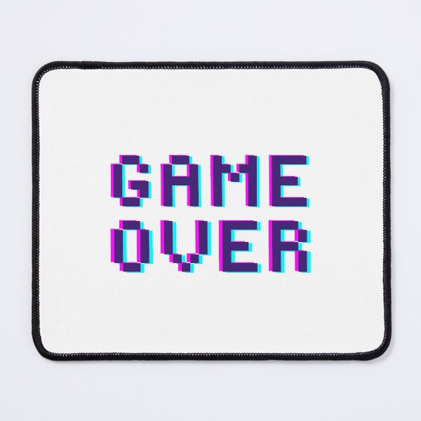Item preview, Game Over Retro Gaming 8-Bit Type designed and sold by OVERSAI.