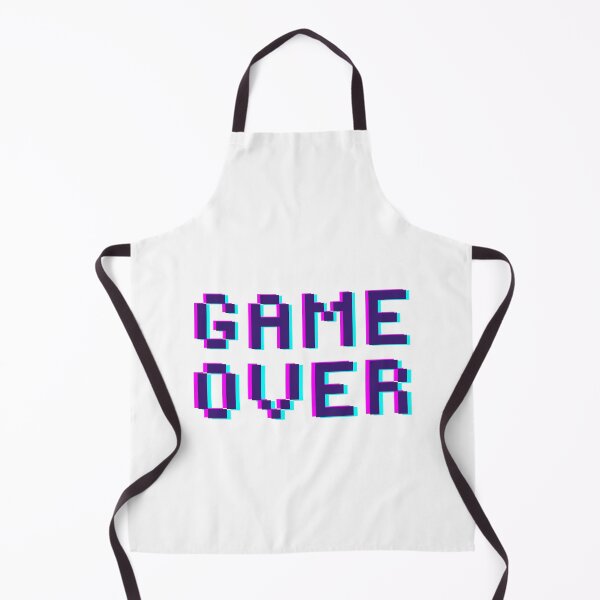 Item preview, Game Over Retro Gaming 8-Bit Type designed and sold by OVERSAI.