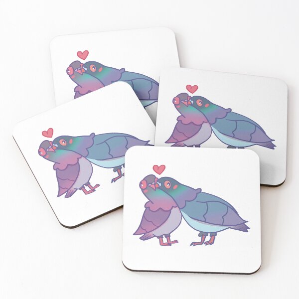 Item preview, pigeons in love designed and sold by Lilla23.