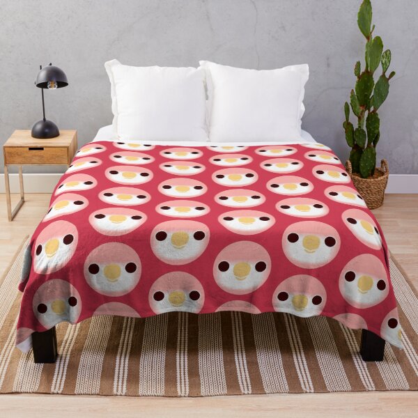 Item preview, The face of a Rubino Bourke's parrot designed and sold by INKOYADO.