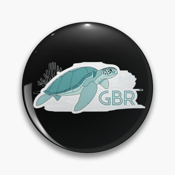 Item preview, Great Barrier Reef : A Clean and Simple Turtle Illustration designed and sold by Digital Dreams Arts.