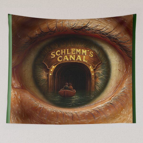 Item preview, Schlemm’s Canal – Eye Anatomy Adventures | Glaucoma Awareness designed and sold by Eyepatch-Jacks.